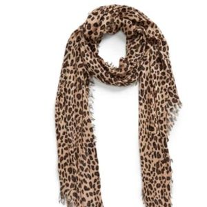 Leopard Print Light Weight Scarf